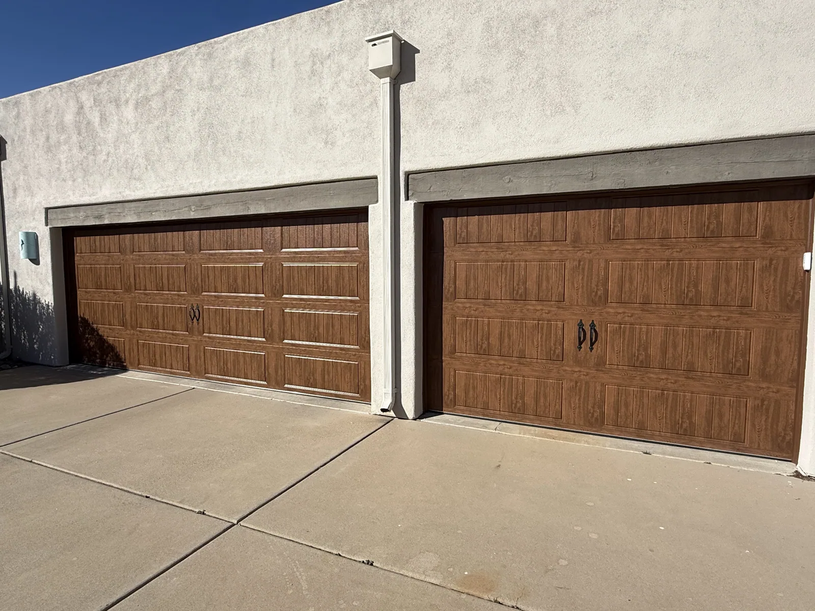 Completed garage door work in Tucson, AZ